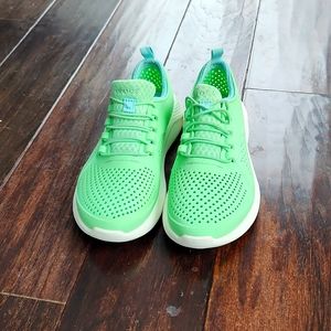 Girls Crocs waterproof sneakers